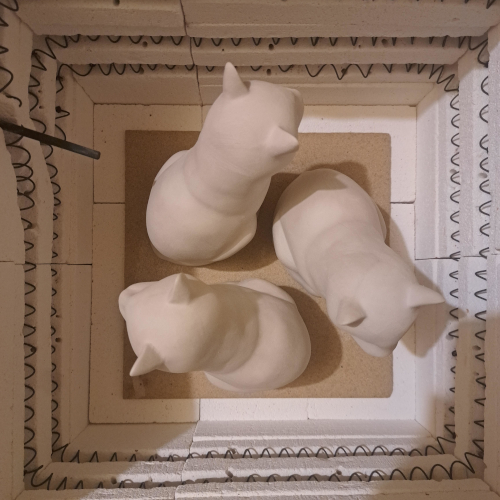 Ceramic Cat Urns